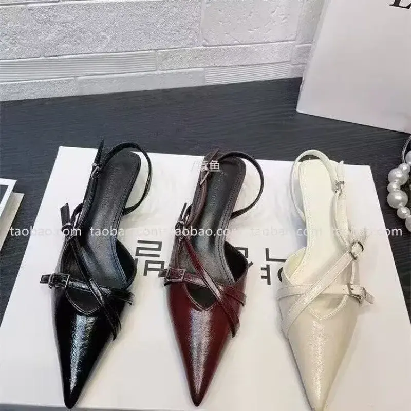 2025 nouvelle mode femmes sandales avec un mot talons hauts chaussures pour femmes mode femmes sandales à talons hauts