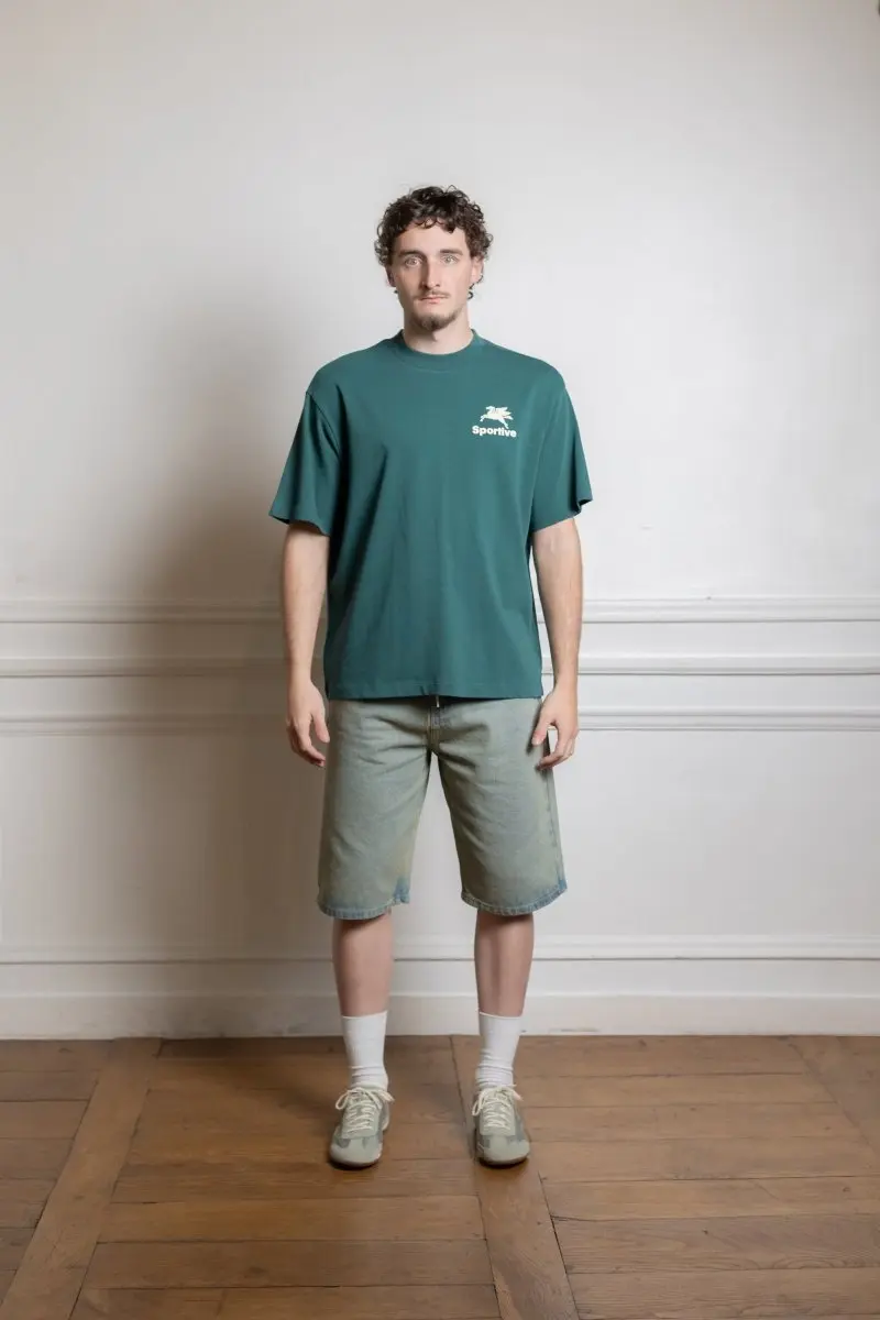 290g Green pegasus tee