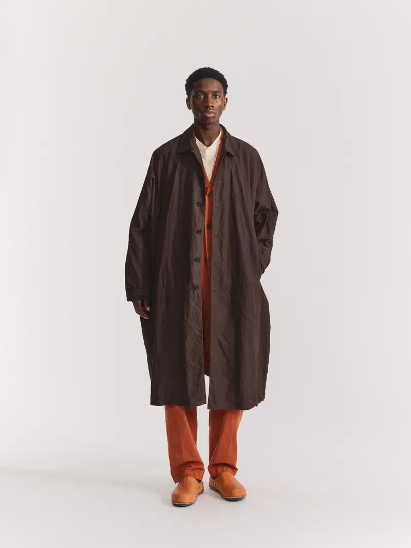 2PCS COAT - L WAX - EBONY