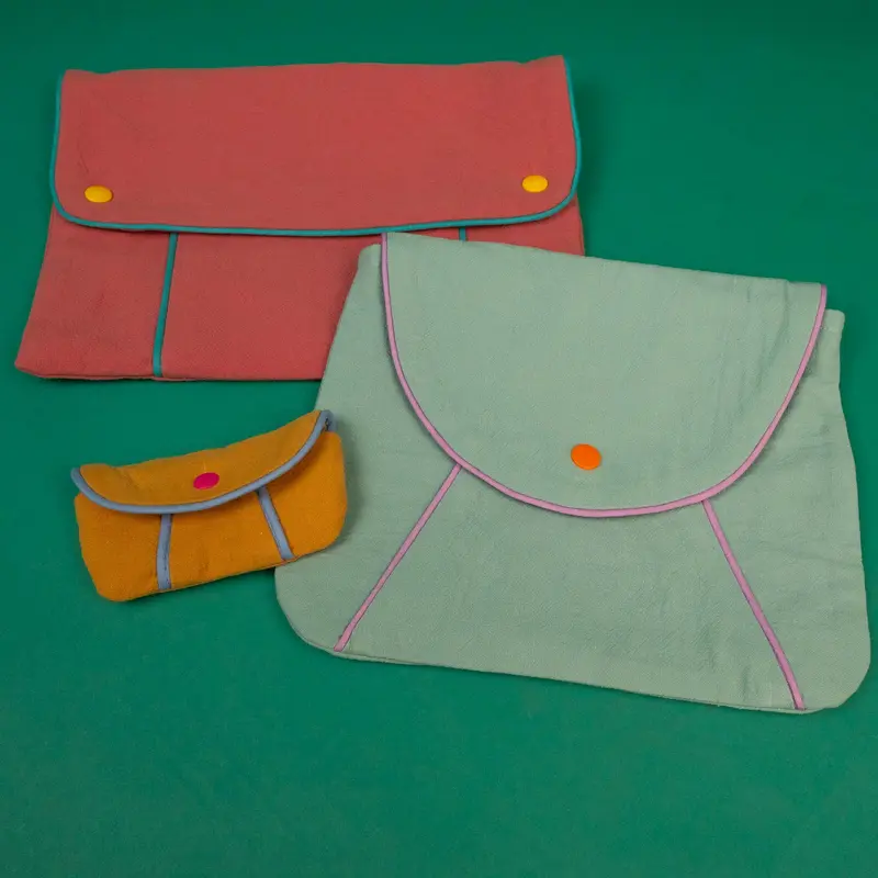 3 patrons pochette Passepoil (PDF)