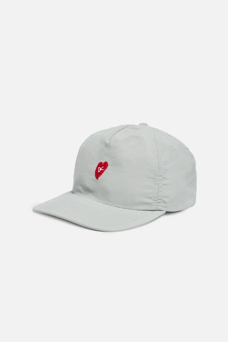 5 Panel Nylon Hat - Grey