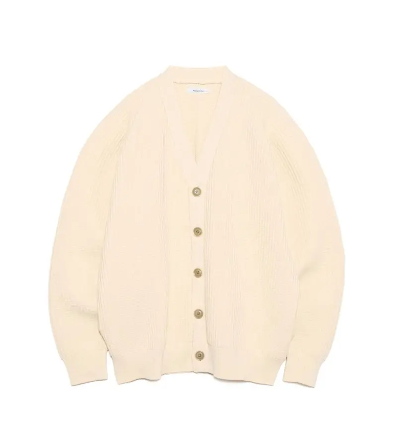 5G Knit Cardigan - Ivory
