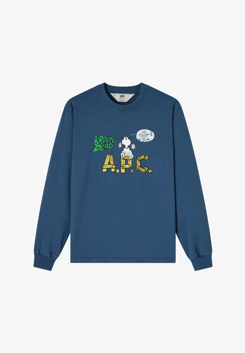 A.P.C. x Brain Dead Langarmshirt Homesick