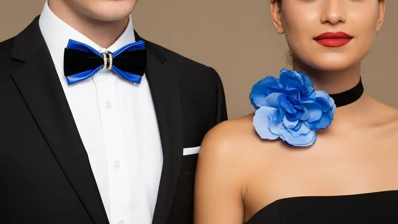 Accessoires assortis pour couple - Noir