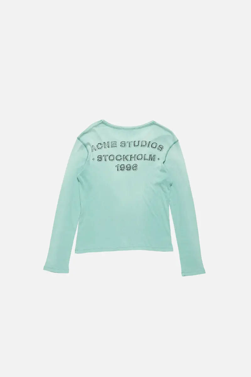 Acne Studios Blue T-Shirt Long Sleeve CL0445