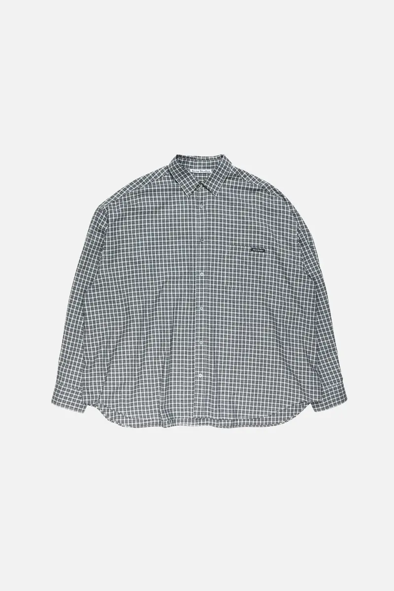 Acne Studios Button-down Flannel Shirt SHIR000971