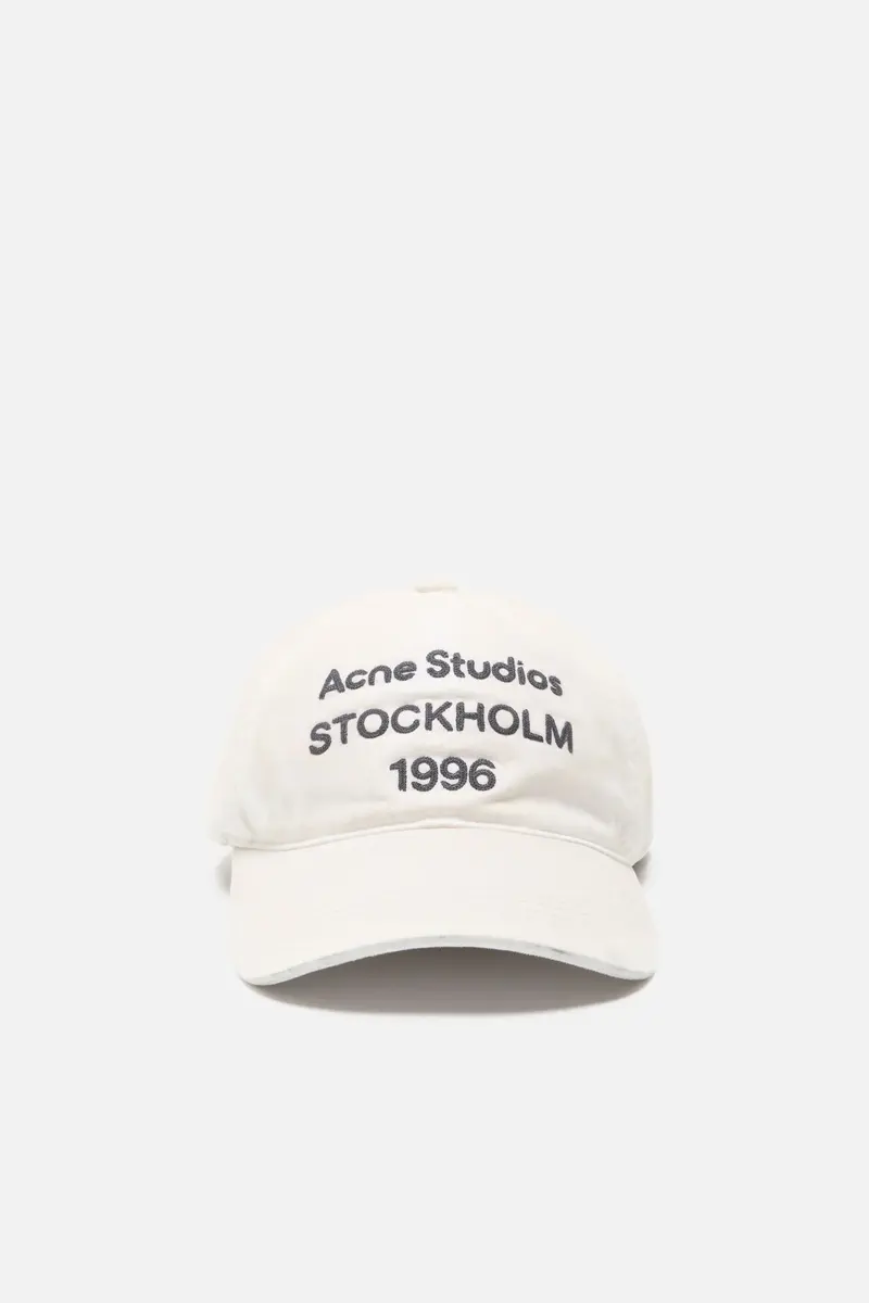 Acne Studios Carliy Cap - White