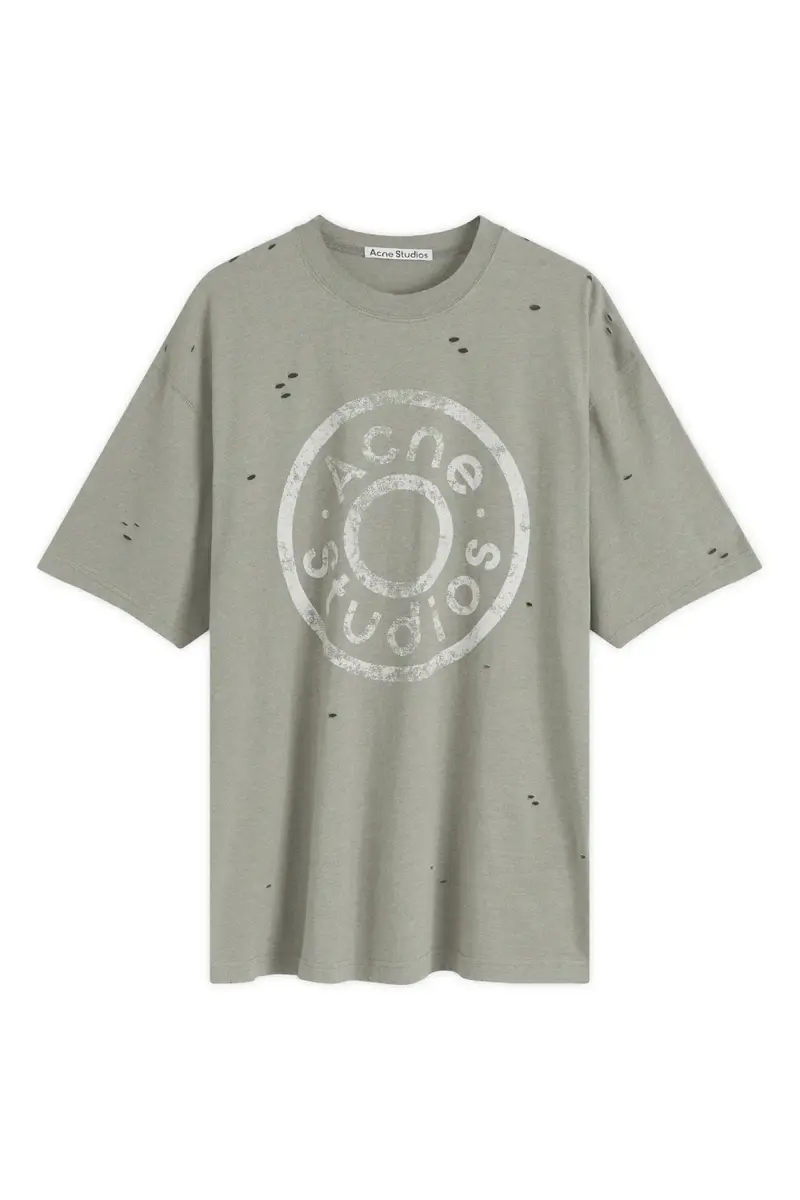 Acne Studios Short Sleeve T-Shirt Moss Green