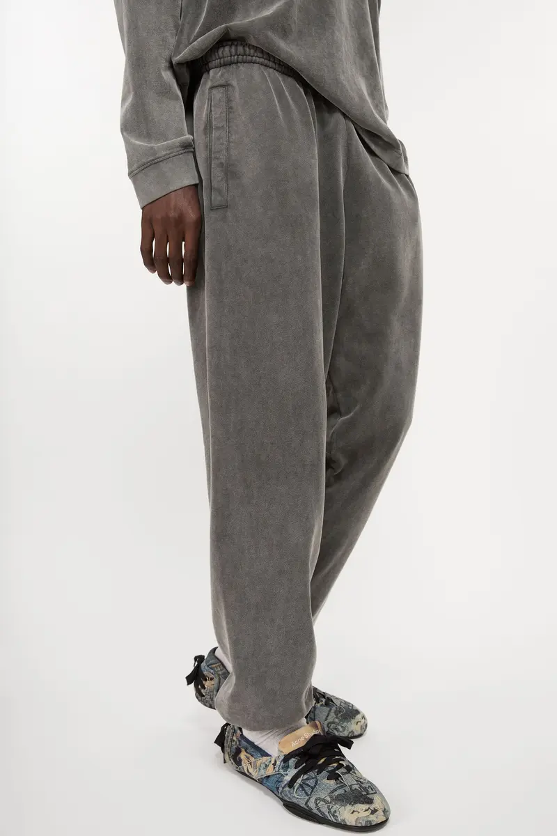 Acne Studios sweatpants Faded black