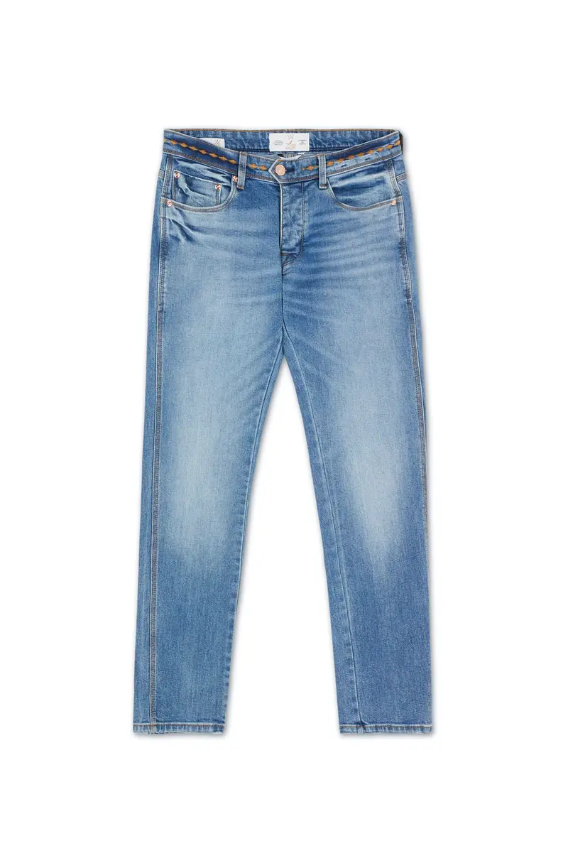 AD 04 Denim - Stone/ Camel
