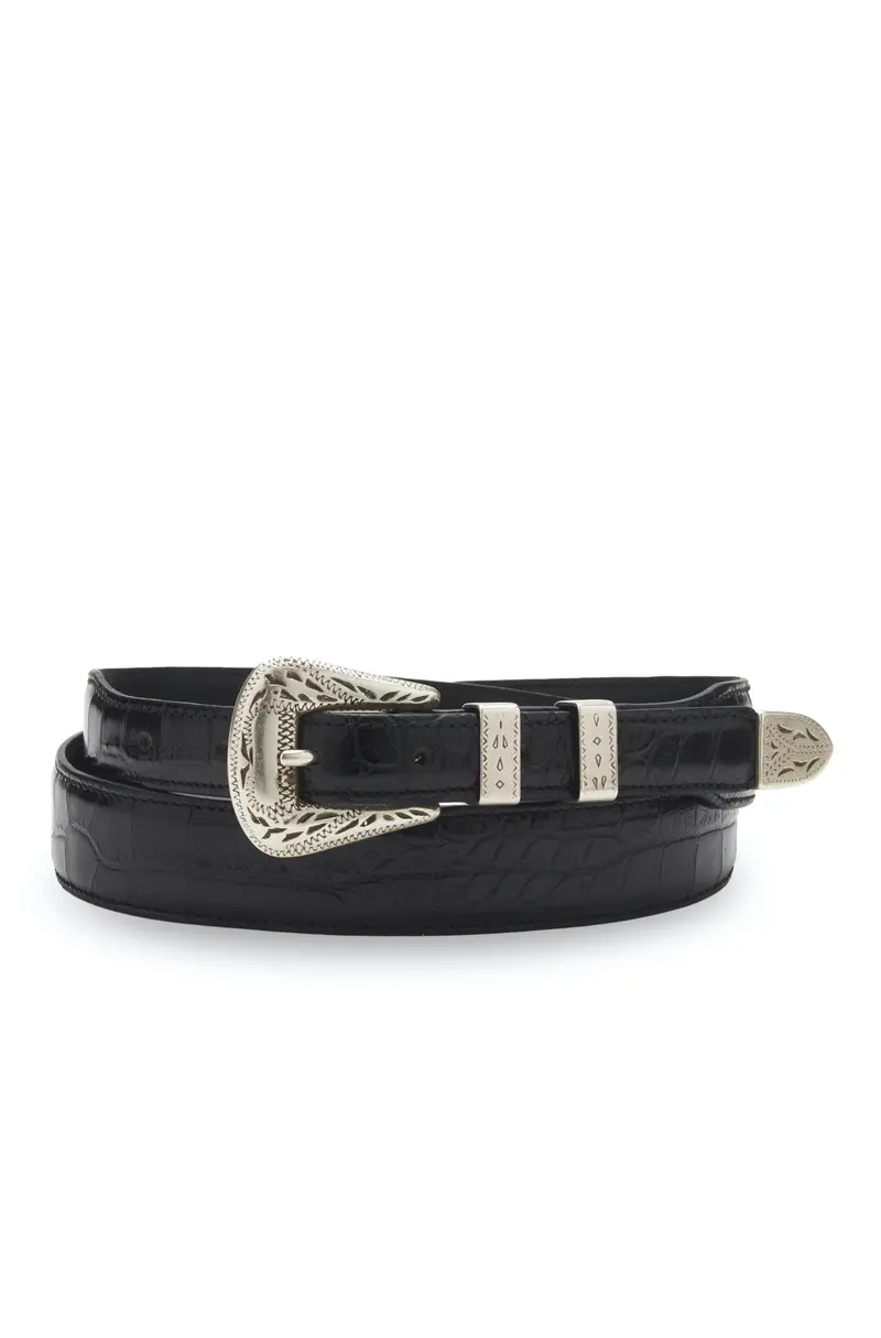 AD 122 - Ceinture Cowboy Noir
