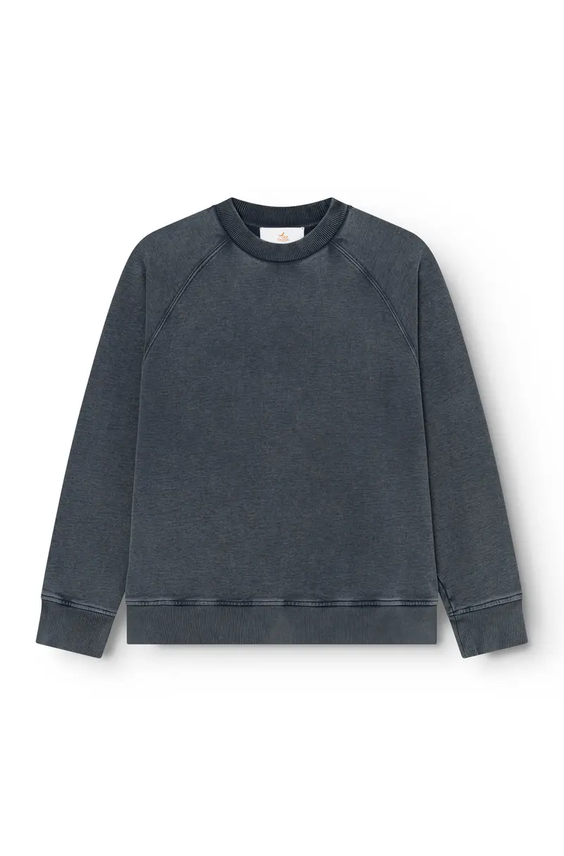 AD 190 - Sweat Raglan Marine Chiné