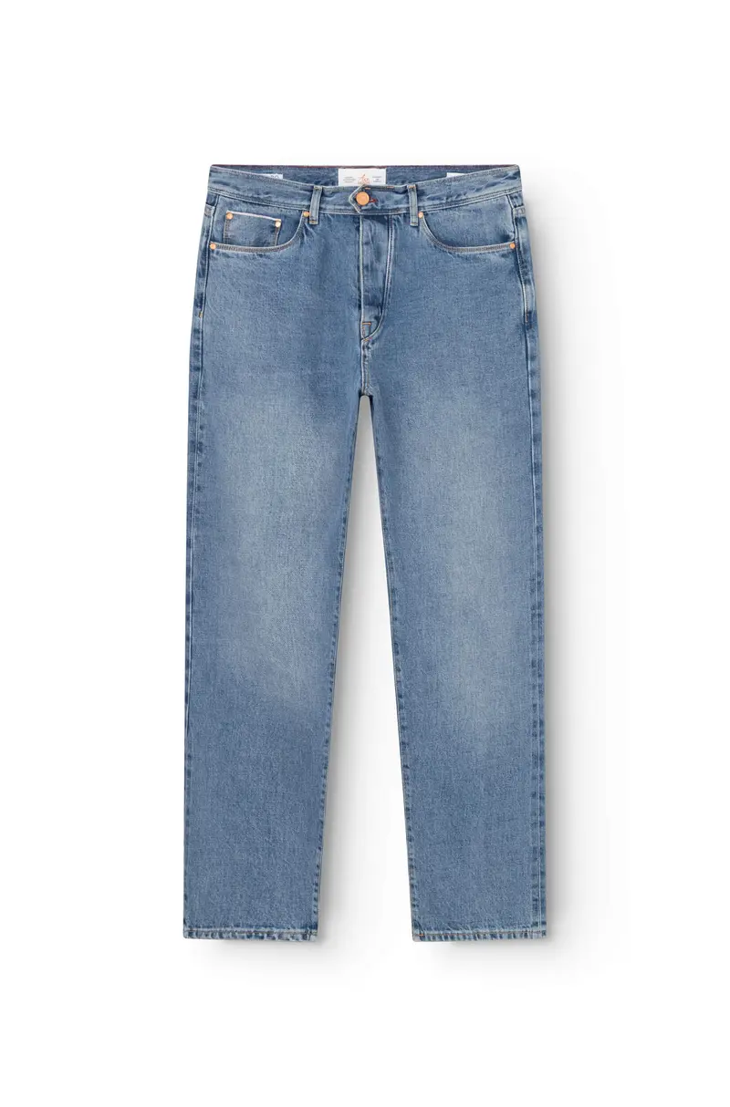 AD 53 Denim Selvedge - Bleu stone