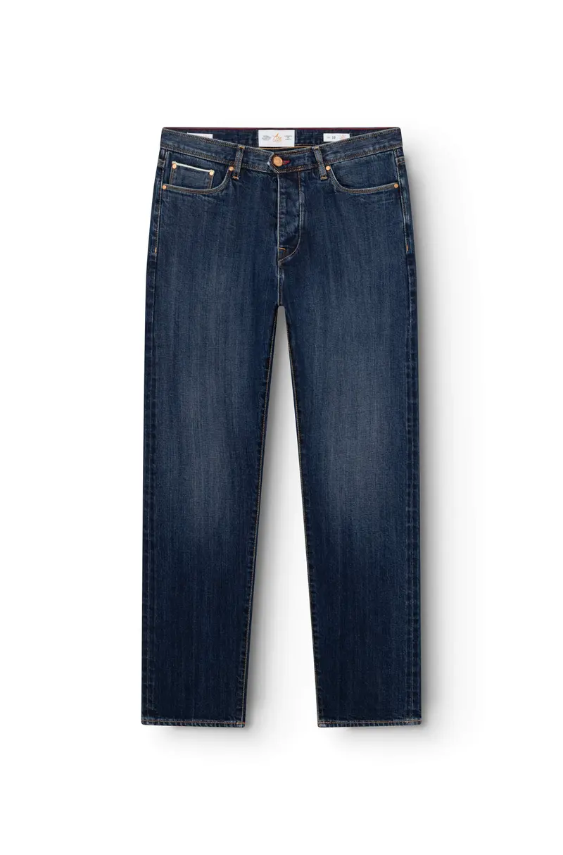 AD 53 Denim Selvedge - Dark Stone