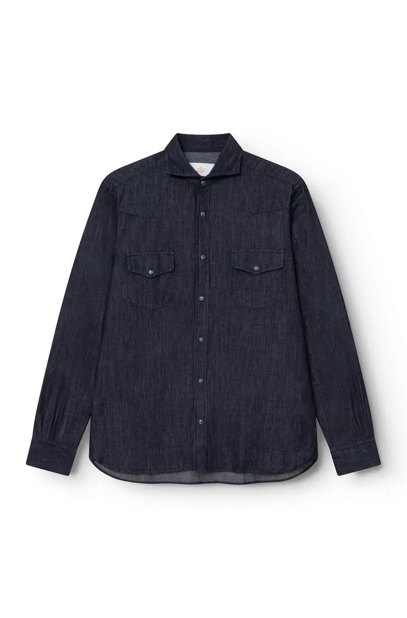 AD 77 - Chemise Western Rinse Wash
