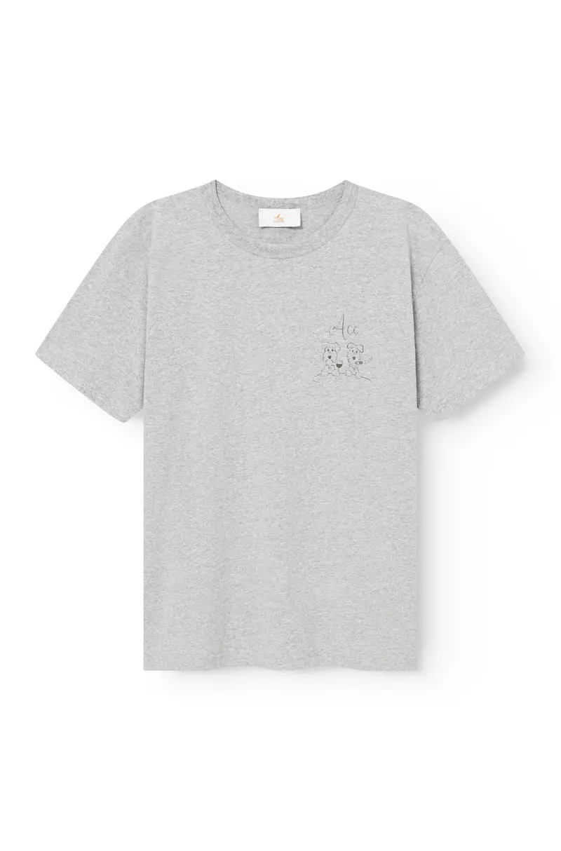 AD 95 - T-Shirt Ace's Dogs Gris