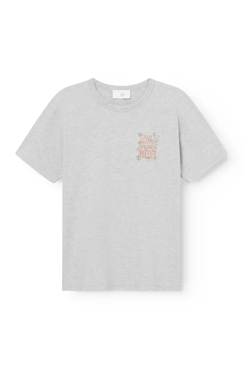 AD 95 - T-Shirt Dinner Parties Gris