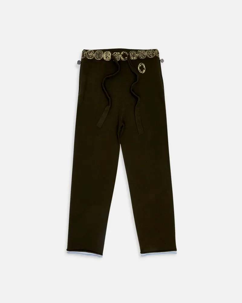 Adrian Cashmere green henge trackies
