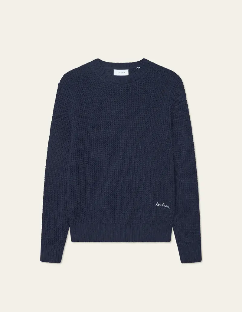 ALVIN WAFFLE CREWNECK KNIT