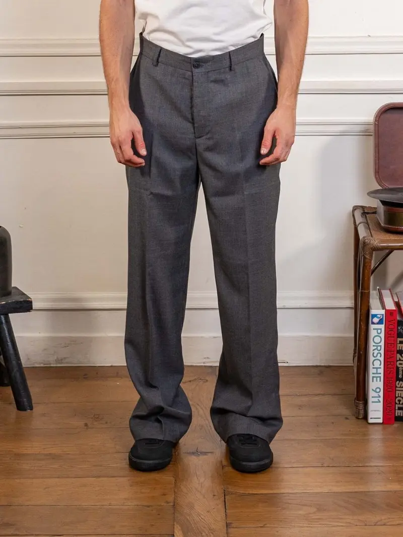 ANOTHER SUIT PANTS 2.0, GREY MELANGE