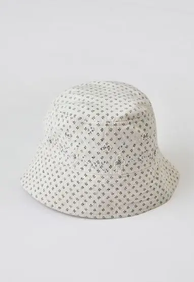 Aodress Jamdai Cuts hat Style 29 handloom linen polka dot kora