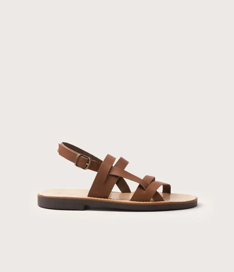 Apt Sandale Homme Marron