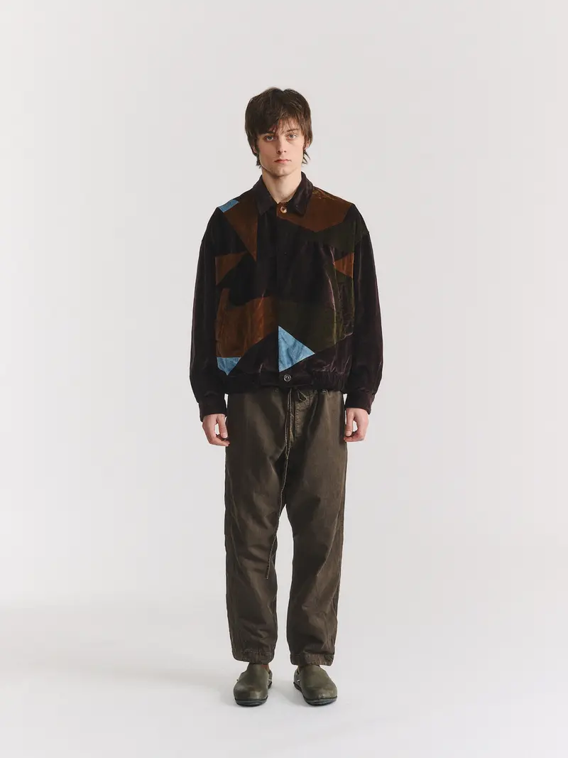 AUBER PATCHWORK JACKET - H CORD - MIXED COLORS