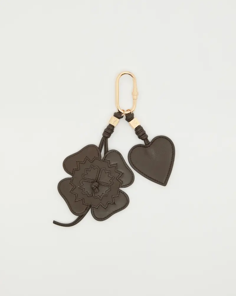 Bag Charm / Porte clés trèfle à 4 feuilles