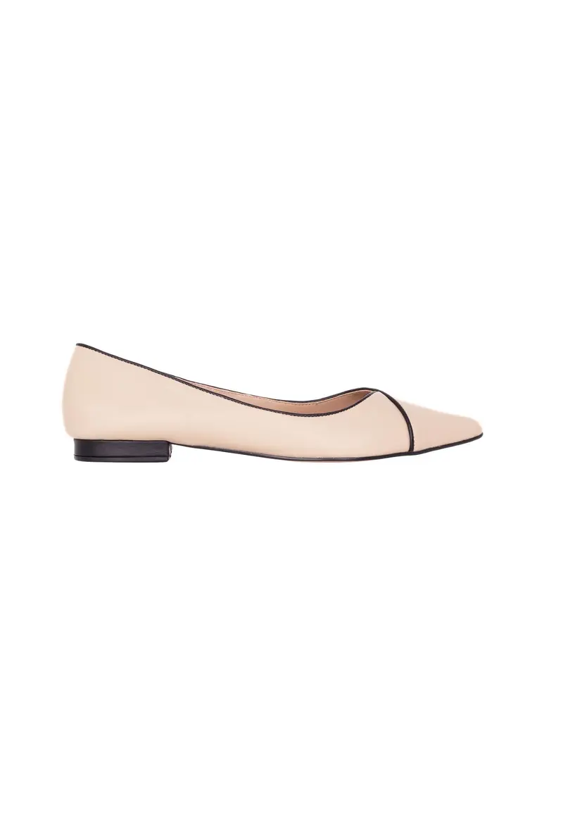 Ballerines Cuir Talon Bas Ariri — Mangará