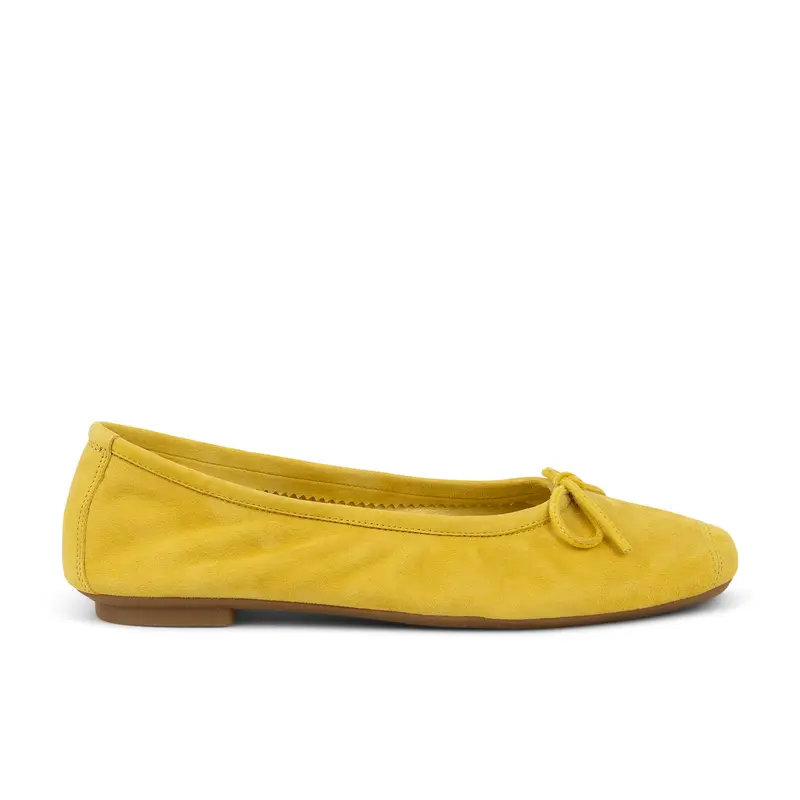 Ballerines et babies HARMONY REQINS Femme Jaune