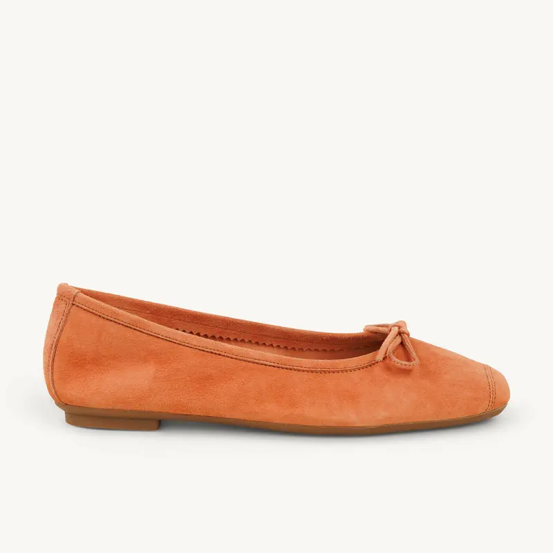 Ballerines et babies HARMONY REQINS Femme Orange