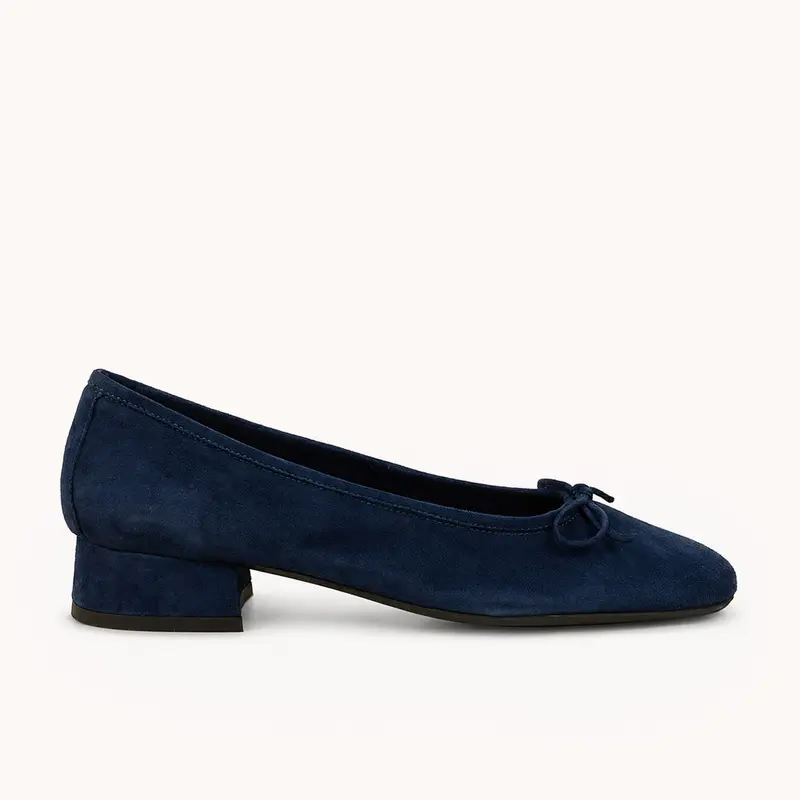Ballerines et babies SOFIA REQINS Femme Bleu
