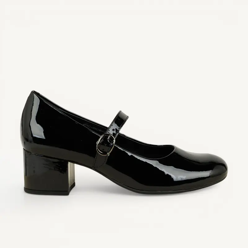 Ballerines et babies TOPAZE MEPHISTO Femme Noir
