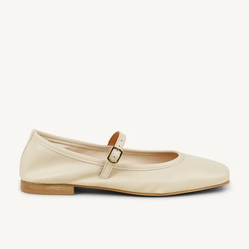 Ballerines et babies WEBALI ENZO VERSINI Femme Beige
