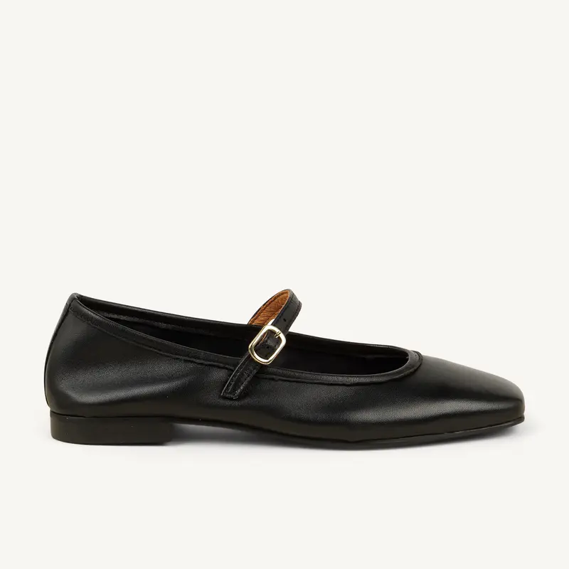 Ballerines et babies WEBALI ENZO VERSINI Femme Noir