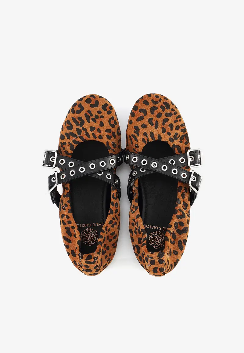 BALLERINES GAIA - LÉOPARD