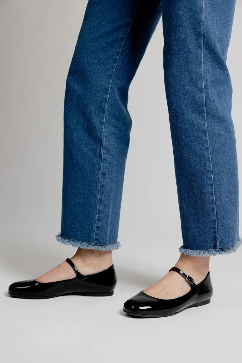 BALLERINES LAELIA - NOIR VERNIS