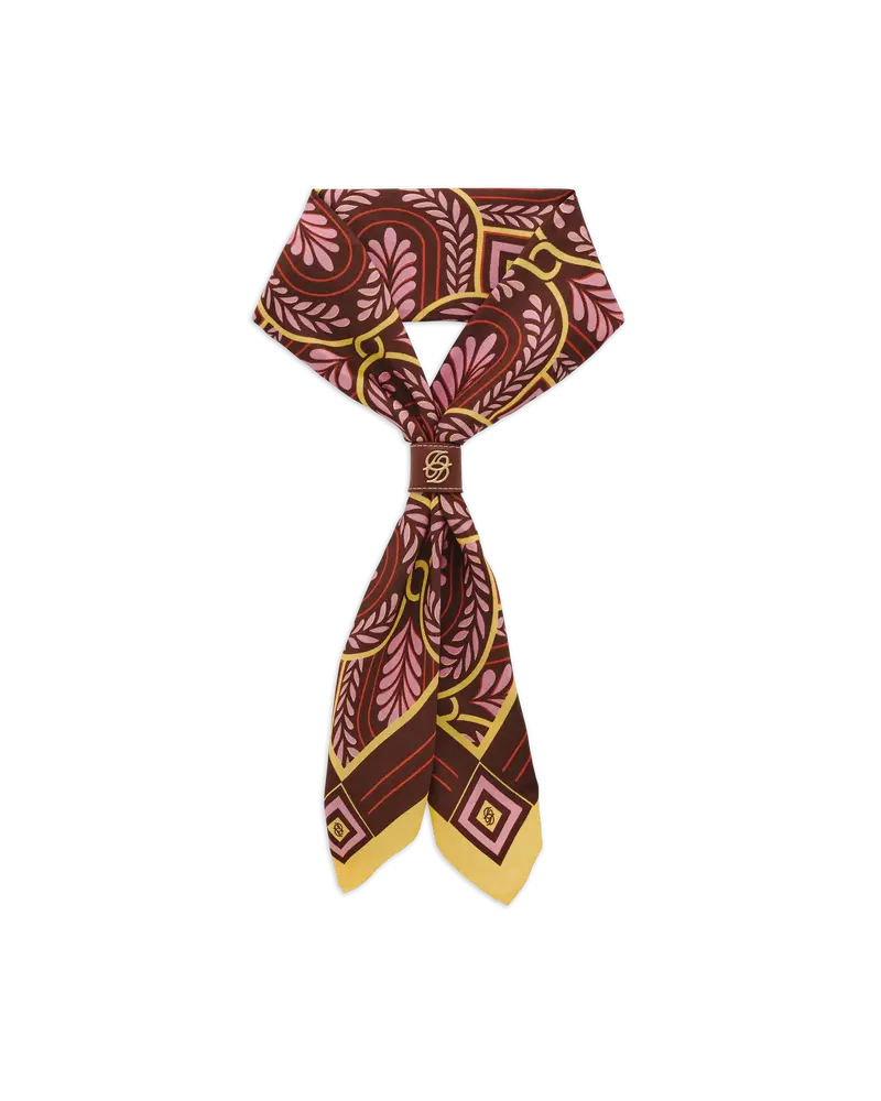 Bandana silk print Caesars