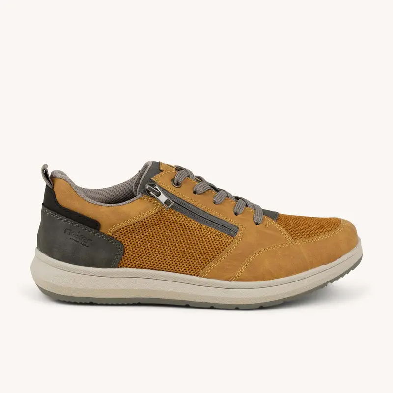 Baskets 16901 - RIEZALO RIEKER Homme Jaune