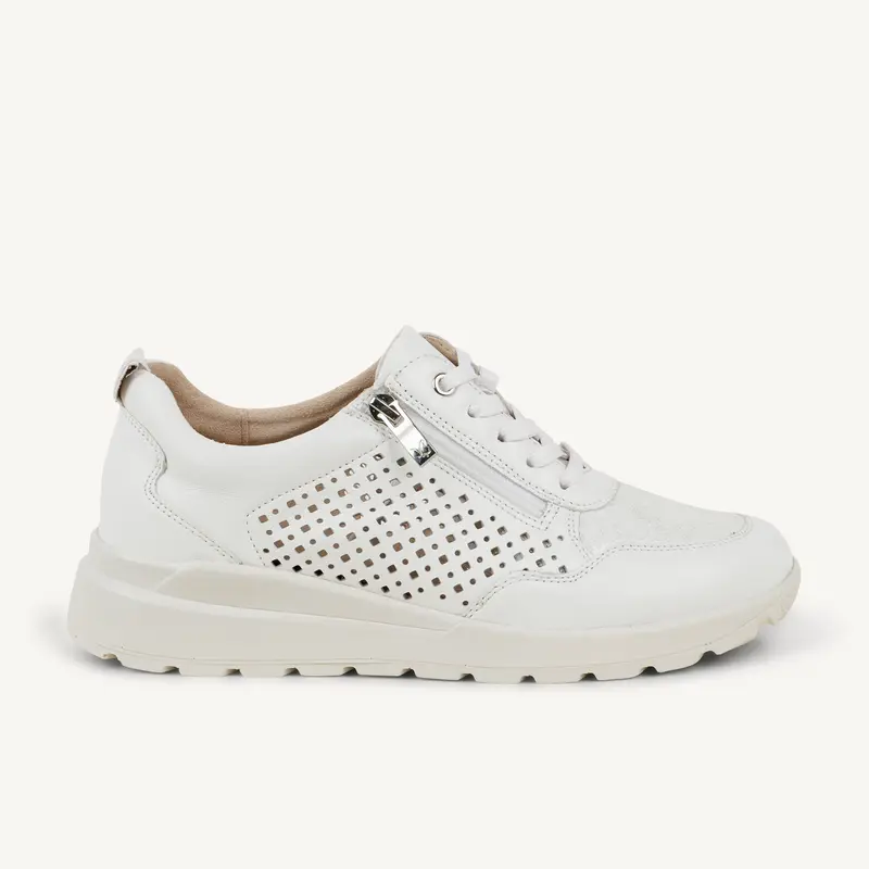 Baskets 23764 CAPRONA CAPRICE Femme Blanc