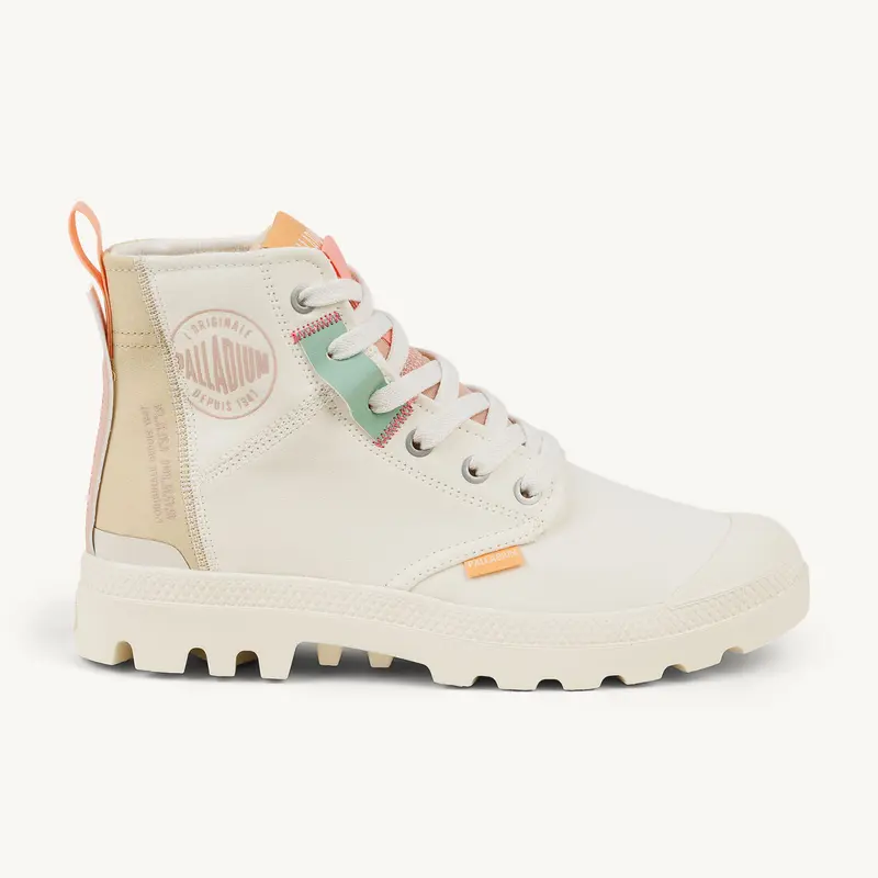 Baskets 94668 PAMPA HIURBAN PALLADIUM Femme Blanc