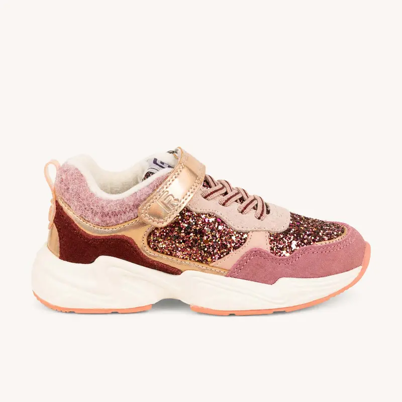 Baskets 9916 - ROSNEAKER ROMAGNOLI Enfant Rose