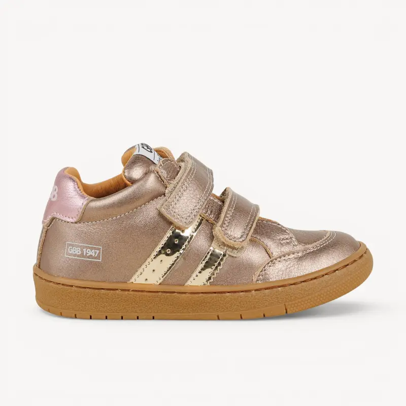Baskets A0351 - AMUSANT TWIST GBB Enfant Or/Bronze