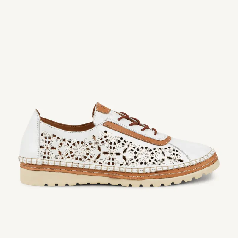 Baskets AKANS MADORY Femme Blanc