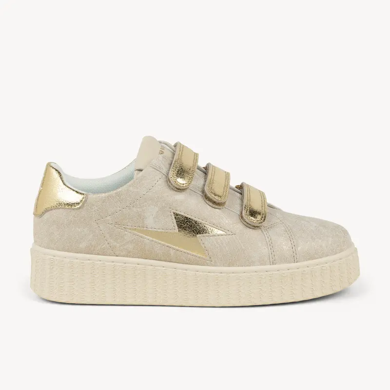 Baskets BK2830 MAGGIE ORIGINAL VANESSA WU Femme Or/Bronze