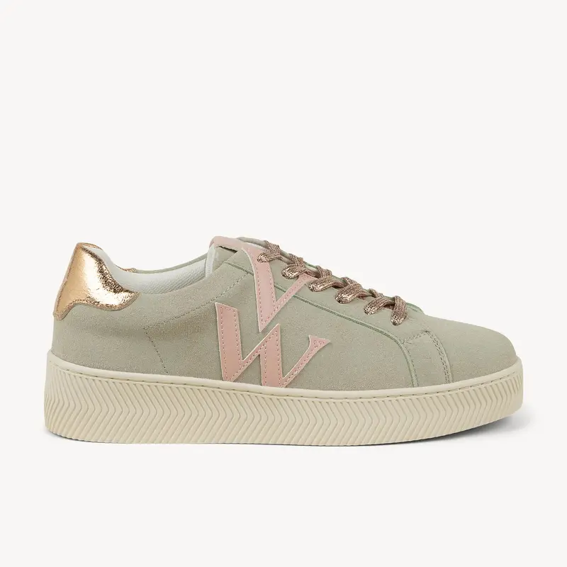 Baskets BK2840 JANE INITIALE VANESSA WU Femme Vert