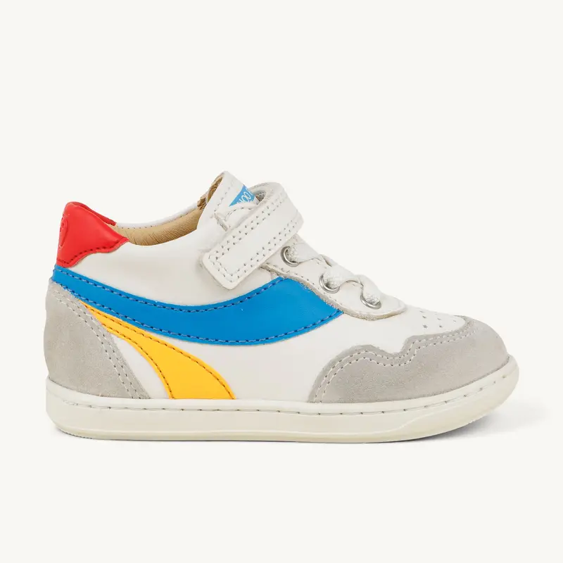 Baskets BOUBA ZIBA SHOO POM Enfant Blanc