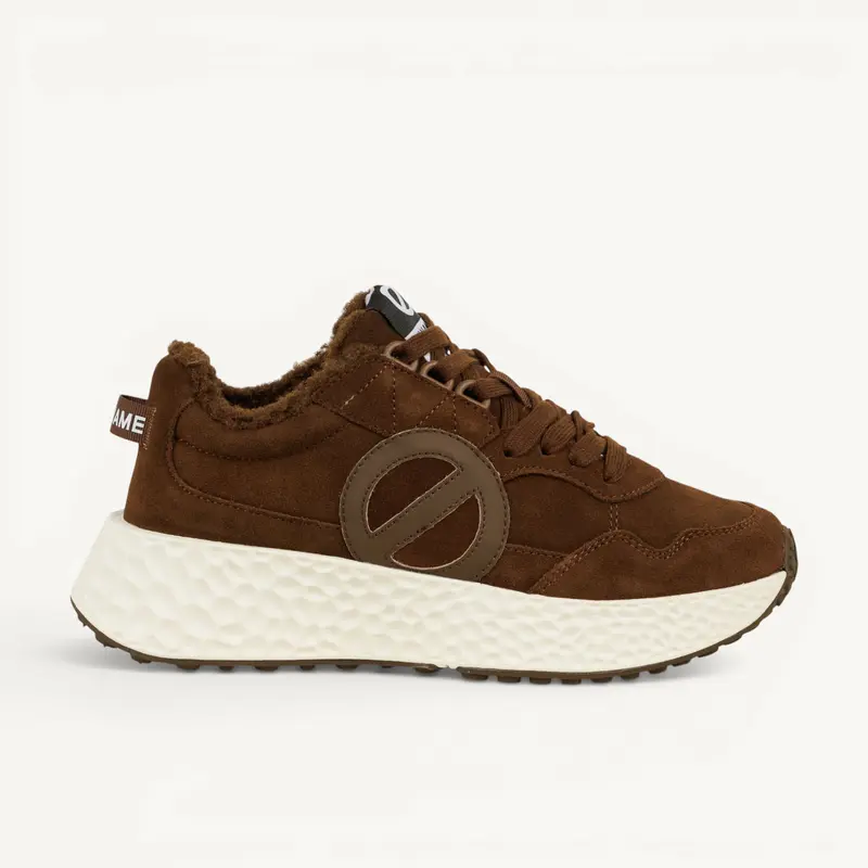 Baskets CARTER JOGGER NO NAME Femme Marron