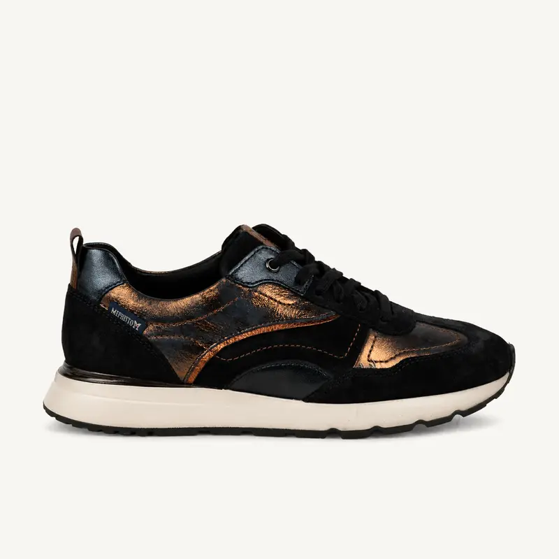 Baskets CARYTA MEPHISTO Femme Noir