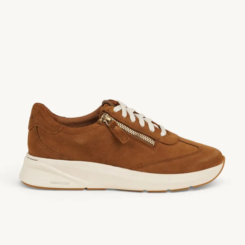 Baskets CODE R RUN CLARKS Femme Marron